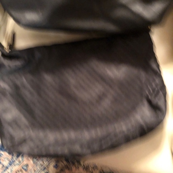 DKNY Black Leather Shoulder Hobo Bag - Picture 7 of 7